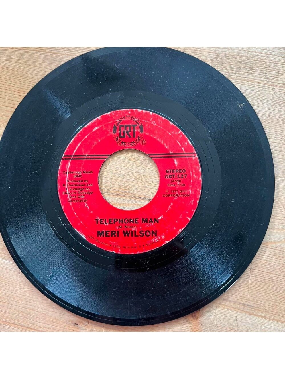 Meri Wilson - Telephone Man/Itinerary 45rpm VG+ R08